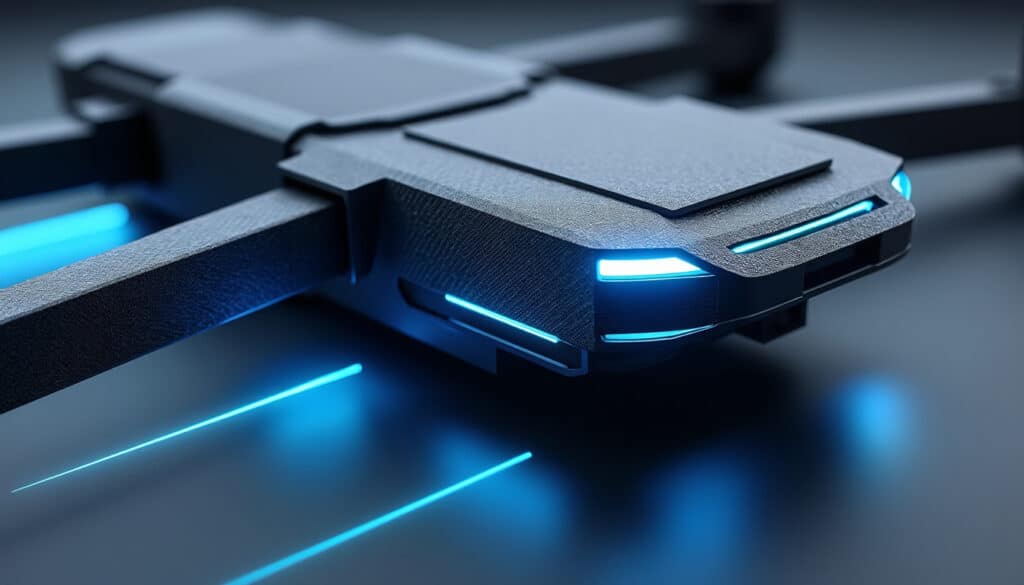 découvrez comment les matériaux piézoélectriques convertissent les vibrations du châssis en énergie d'appoint, augmentant ainsi l'autonomie et l'efficacité des drones.