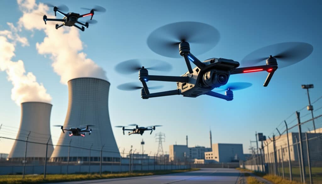 découvrez comment le déploiement de drones intercepteurs contribue à neutraliser efficacement les survols illégaux des centrales nucléaires, renforçant ainsi la sécurité et la protection des sites sensibles.