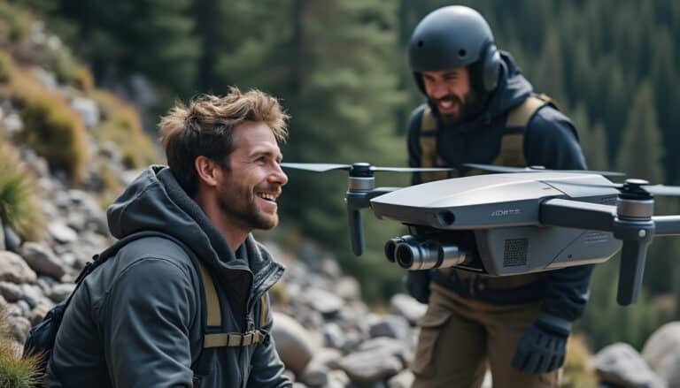 découvrez comment la synthèse vocale embarquée permet aux drones d'interagir verbalement avec les personnes secourues, améliorant ainsi l'efficacité des opérations de secours.