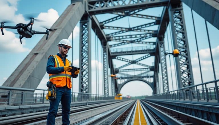 le stage de perfectionnement au télépilotage de précision forme aux techniques avancées pour les missions d'inspection d'ouvrages d'art, garantissant compétence et sécurité.