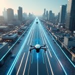 découvrez comment les corridors aériens dédiés sécurisent et fluidifient la circulation des drones de livraison en milieu urbain.