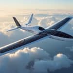 découvrez comment les peintures photovoltaïques appliquées au fuselage permettent au drone de se recharger à l’énergie solaire pendant le vol.