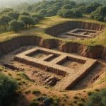 découvrez comment l’ombrage des modèles numériques de terrain révèle les vestiges archéologiques dissimulés sous la végétation.